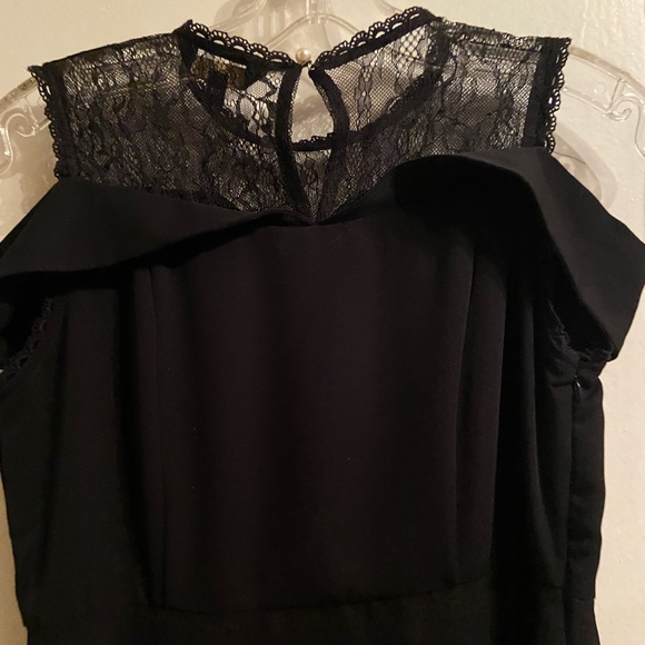 Black Lace Candie’s Dress - Picture 1 of 7